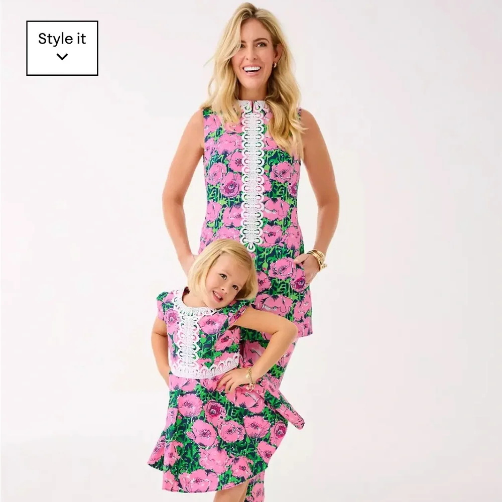 Lilly Pulitzer Spring 2026 Cleodora Floral Shift Dress NWT, unopened! - Picture 3 of 9